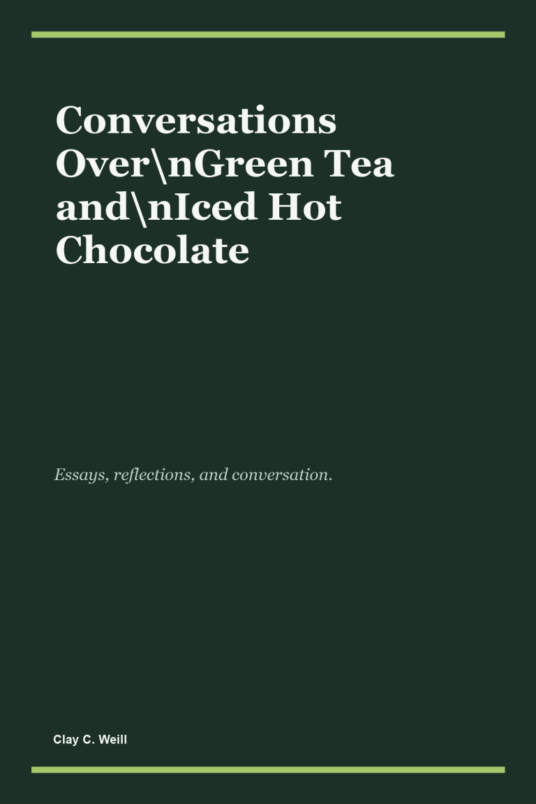 Conversations Over Green Tea and Iced Hot Chocolate book cover